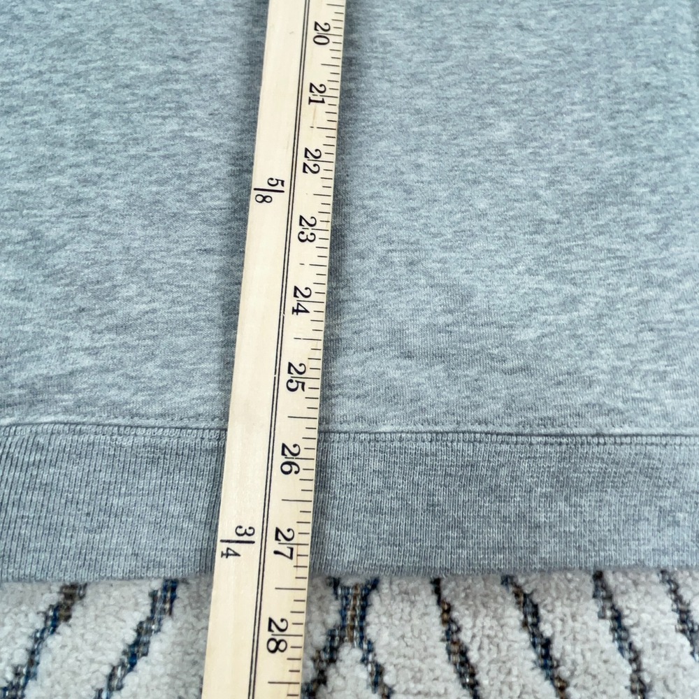 Vintage Chaps Ralph Lauren Sweatshirt Men XL Gray USA American Flag Sweater 90s - Picture 7 of 12